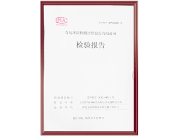 檢測報告