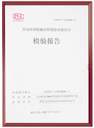 檢測報告