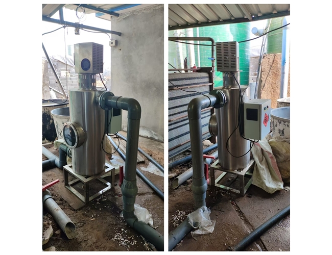 微波紫外線消毒設備安裝成功